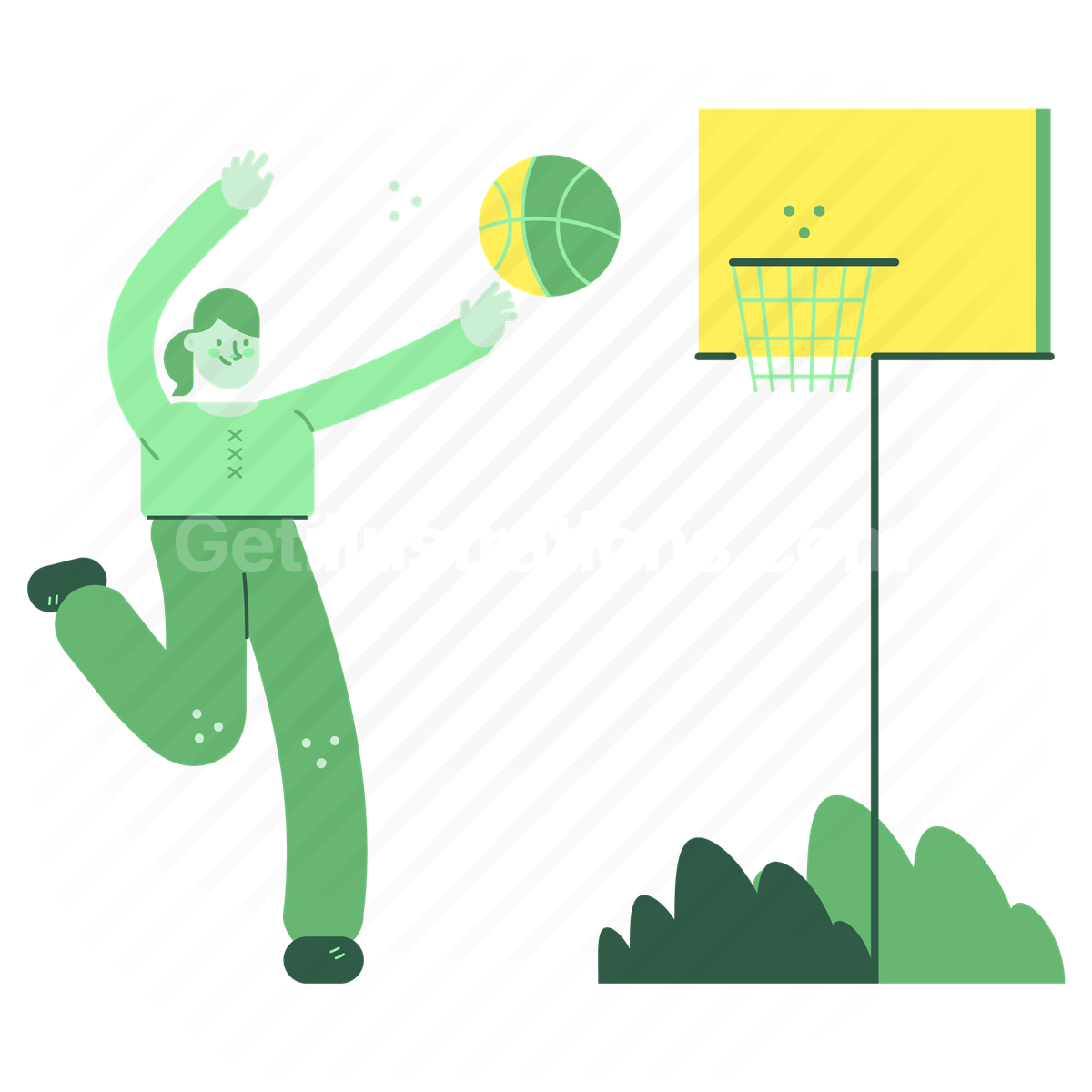 woman, female, person, basketball, sport, game, activity, hobby, ball